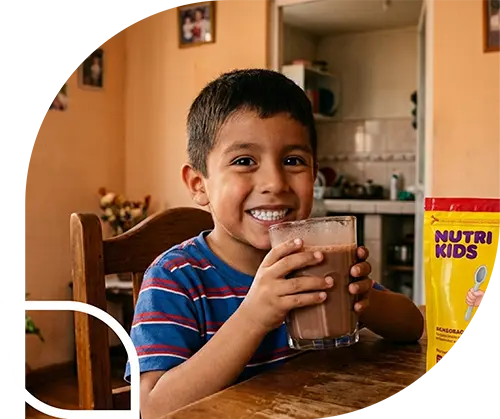 Familia Comiendo gelatina