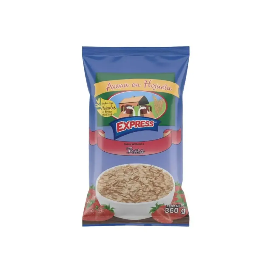 Avena en Hojuelas - fresa - Empaque
